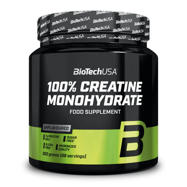 100% Creatine Monohydrate BioTechUSA | Creatina 300 g