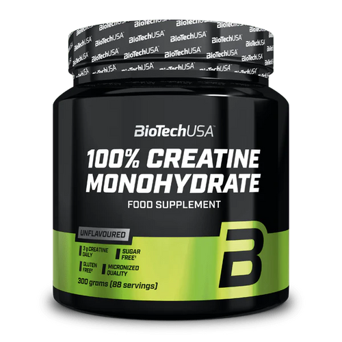 100% Creatine Monohydrate BioTechUSA | Creatina 300 g