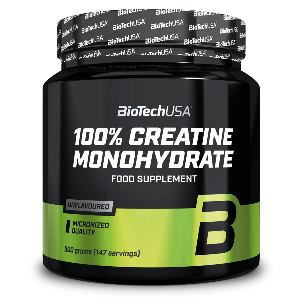 100% Creatine Monohydrate BioTechUSA | Creatina 500g