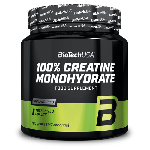 100% Creatine Monohydrate BioTechUSA | Creatina 500g
