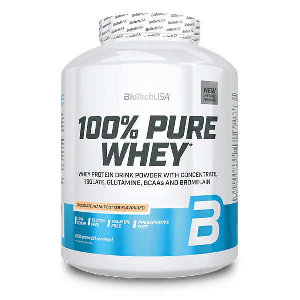 100% Pure Whey BioTechUSA | Proteína de Suero en Polvo