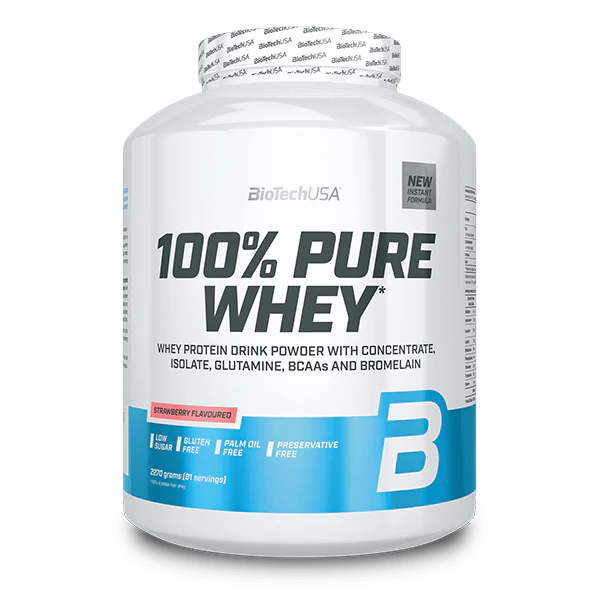 100% Pure Whey BioTechUSA | Proteína de Suero en Polvo