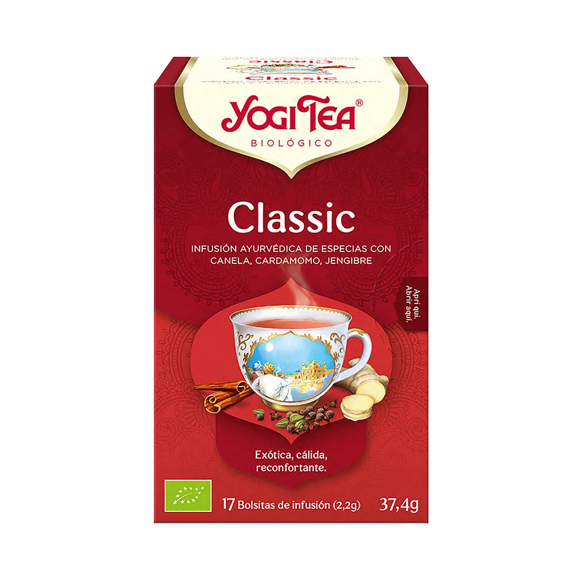 Yogi Tea Chai Classic 37,4g | 17 Bolsitas de Infusión