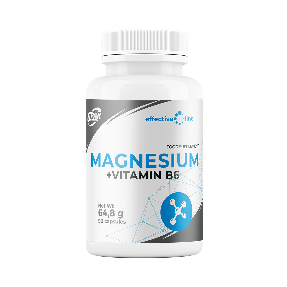 Magnesium + Vitamin B6 6PACK | Equilibrio Mineral Diario