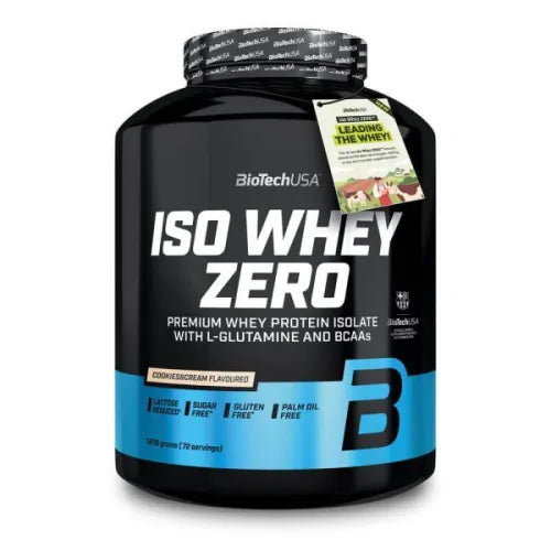 ISO Whey Zero BiotechUSA | Aislado de Proteína de Suero