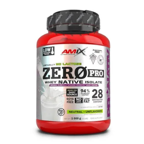 ZeroPro Protein Amix 35 g Chocolate Blanco | Snack Proteico en Barrita