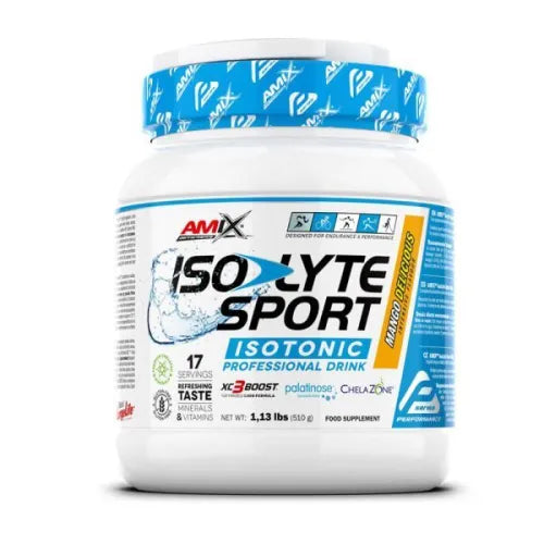 Isolyte Sport Drink Amix Performance 510 g Mango | Bebida Deportiva en Polvo