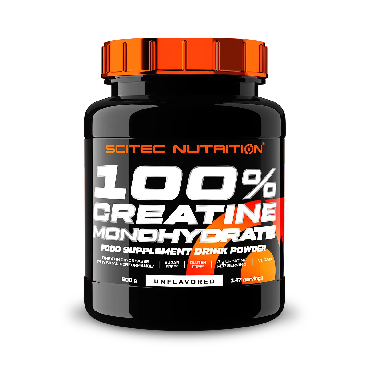 100% Creatine Monohydrate Scitec 500 g | Creatina micronizada sin sabor