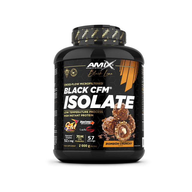 Black CFM Isolate – Black Line | Proteína Aislada de Suero de Alta Pureza
