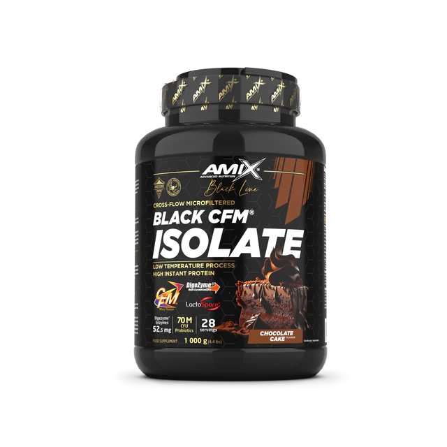 Black CFM Isolate – Black Line | Proteína Aislada de Suero de Alta Pureza
