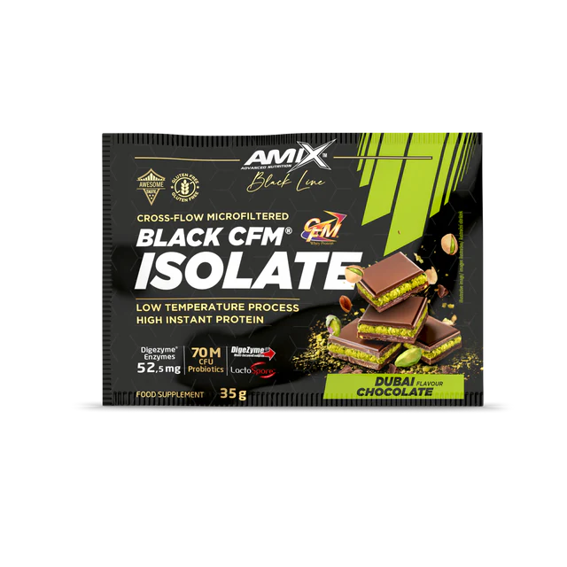 Black CFM Isolate – Black Line | Proteína Aislada de Suero de Alta Pureza