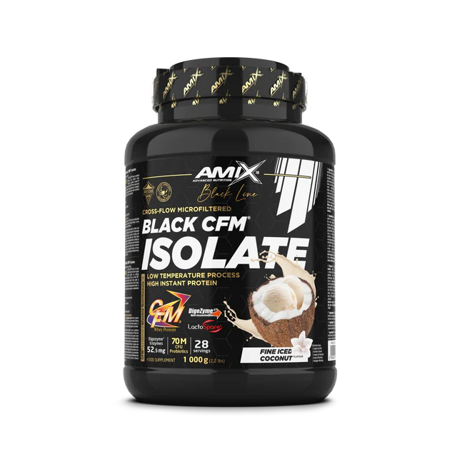 Black CFM Isolate – Black Line | Proteína Aislada de Suero de Alta Pureza