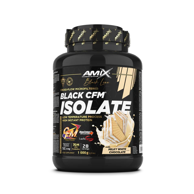Black CFM Isolate – Black Line | Proteína Aislada de Suero de Alta Pureza