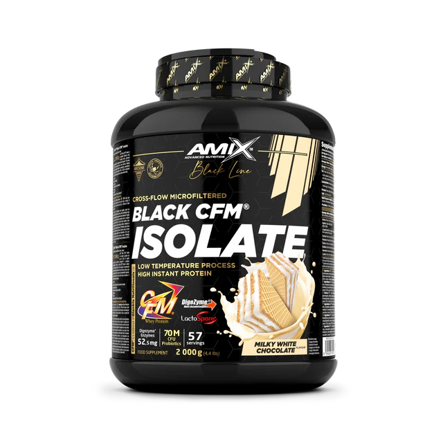 Black CFM Isolate – Black Line | Proteína Aislada de Suero de Alta Pureza