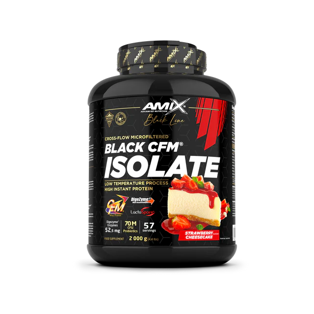 Black CFM Isolate – Black Line | Proteína Aislada de Suero de Alta Pureza