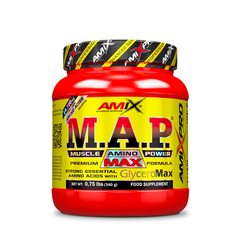 MAP GlycerolMax Amix Pro® | Aminoácidos Esenciales con Hidratación Avanzada