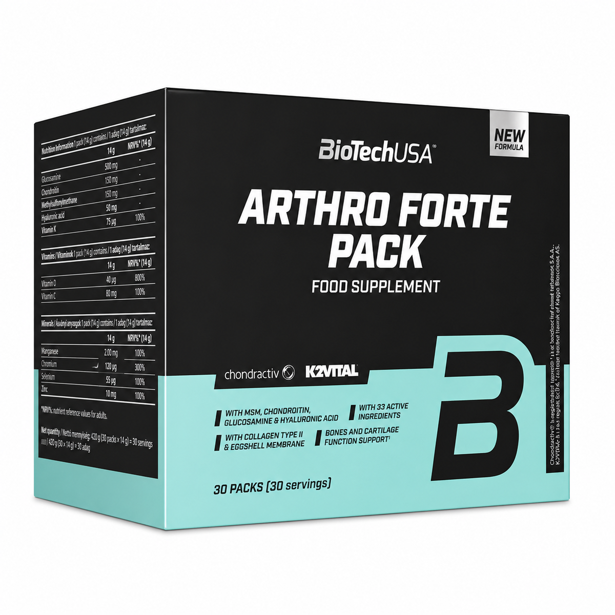 Arthro Forte Pack BiotechUSA 30 packs