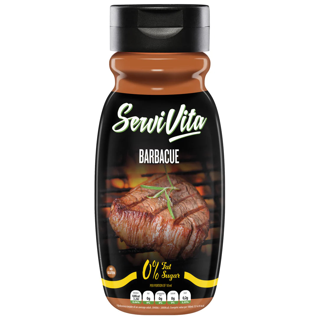 Salsa Zero Barbacoa 320 ml | Servivita Sin Azúcar