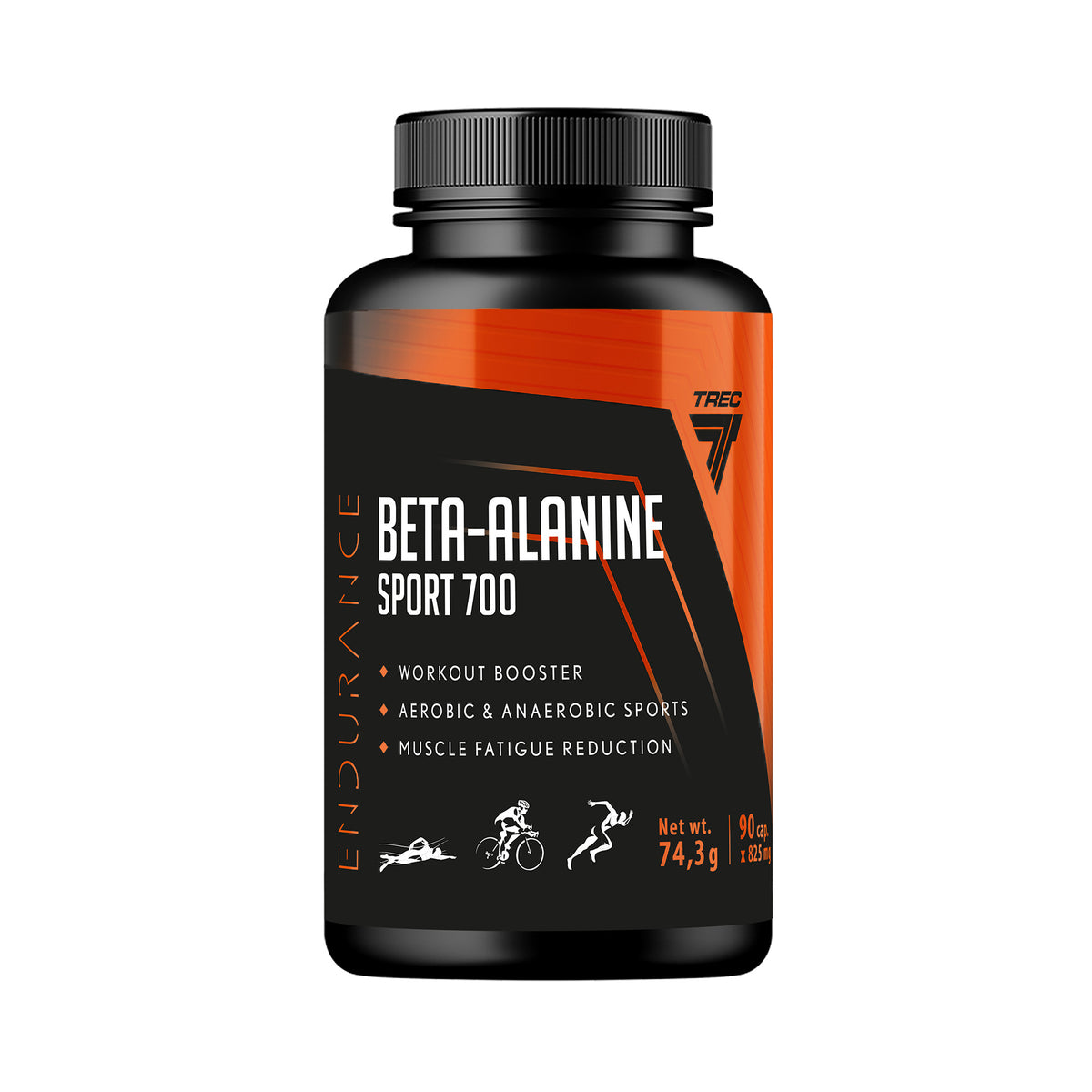Endurance Beta Alanine 700 Trec 90 cápsulas | Beta-Alanina