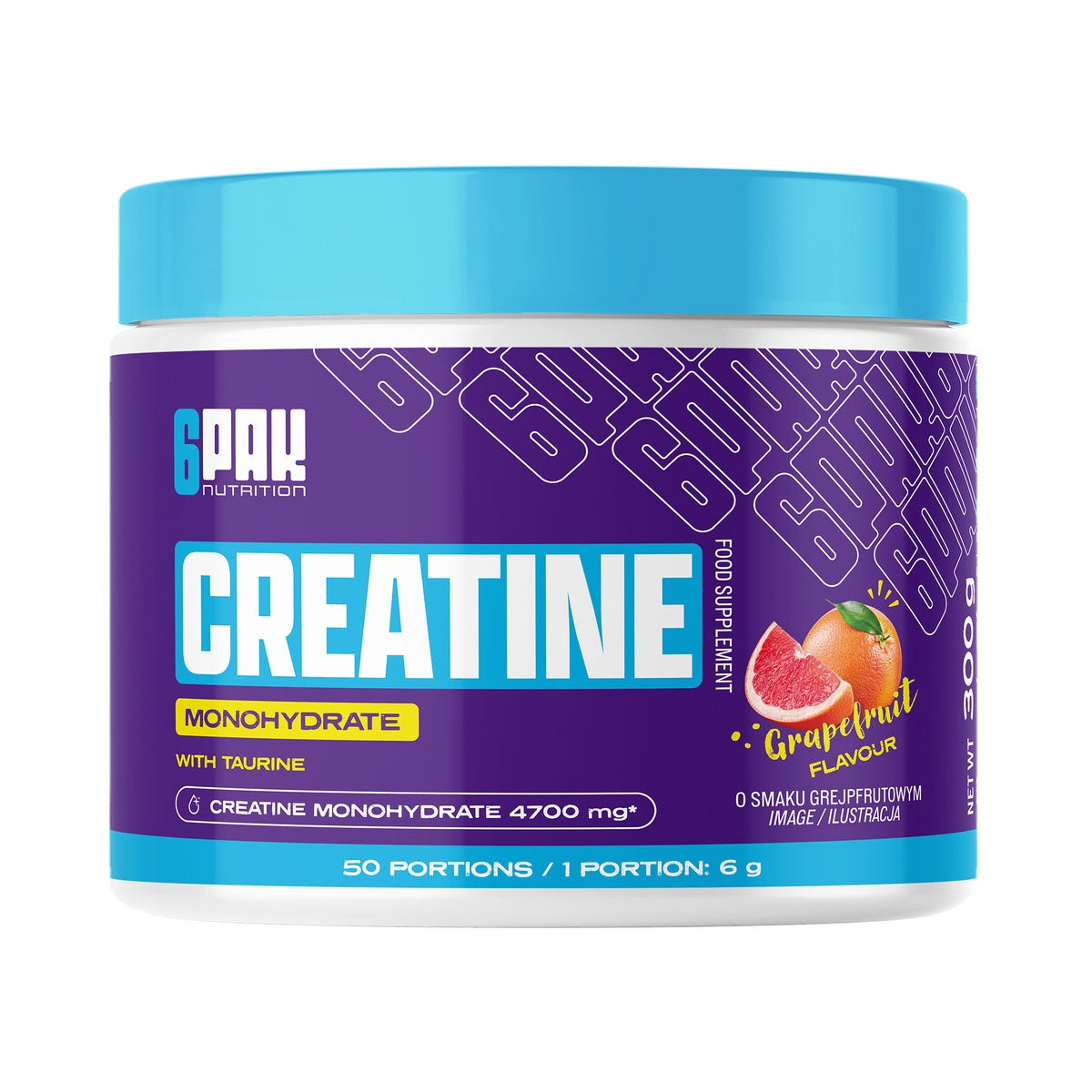 Creatine Monohydrate 6PACK | Creatina Monohidrato Pura