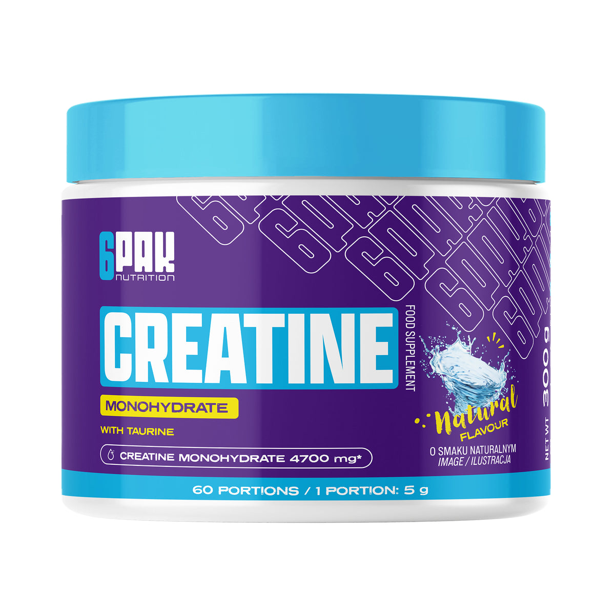 Creatine Monohydrate 6PACK | Creatina Monohidrato Pura