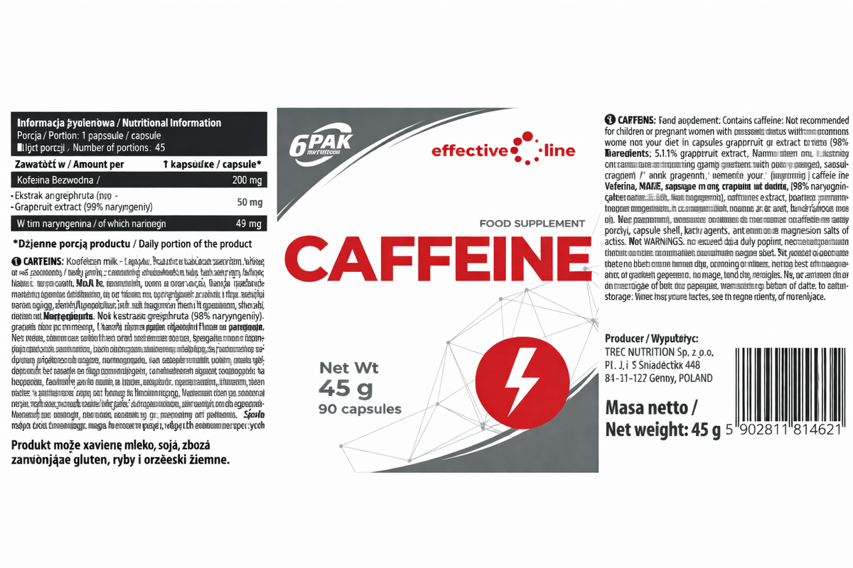 Caffeine 6PAK | Energía y Activación Diaria