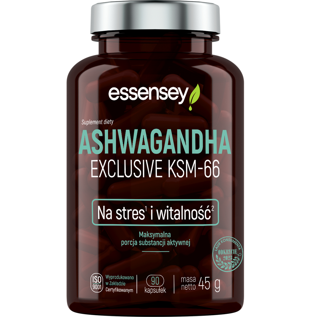 Ashwagandha KSM-66 Essensey | Extracto Premium de Raíz
