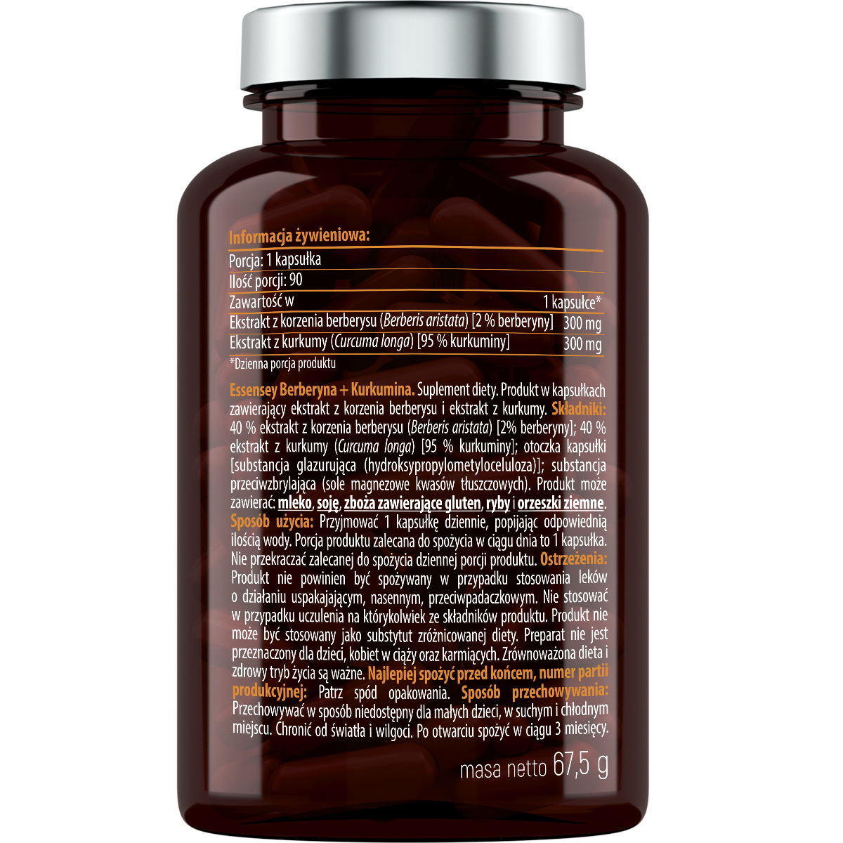 Berberine + Turmeric Essensey | Apoyo Metabólico Diario