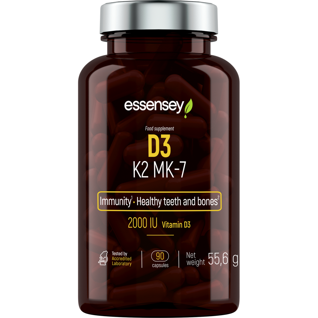 D3 + K2 MK-7 Essensey | Soporte Óseo Diario