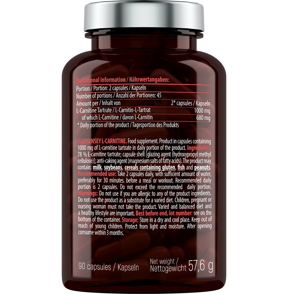 L-Carnitine Essensey | Apoyo a la Composición Corporal