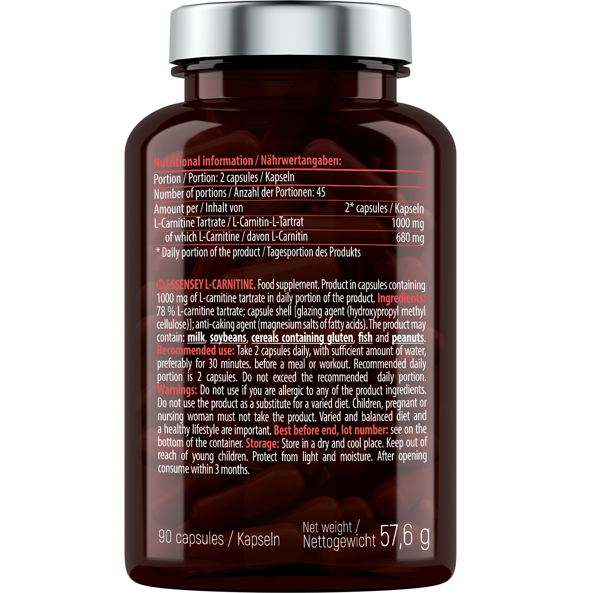 L-Carnitine Essensey | Apoyo a la Composición Corporal