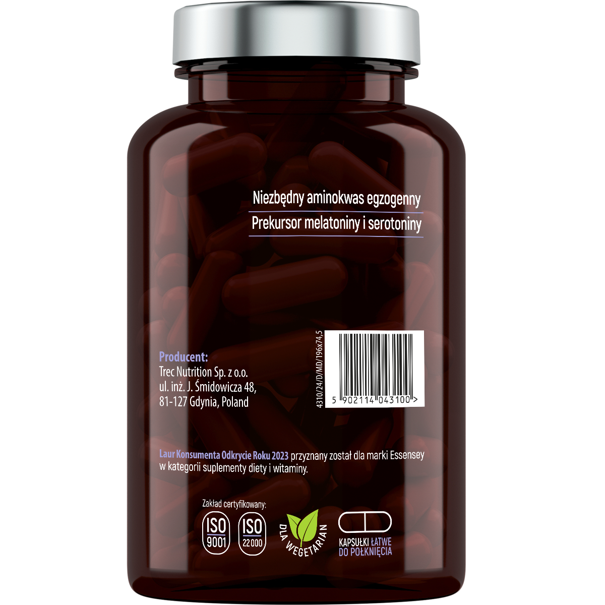 L-Tryptophan Essensey | Bienestar Mental y Descanso