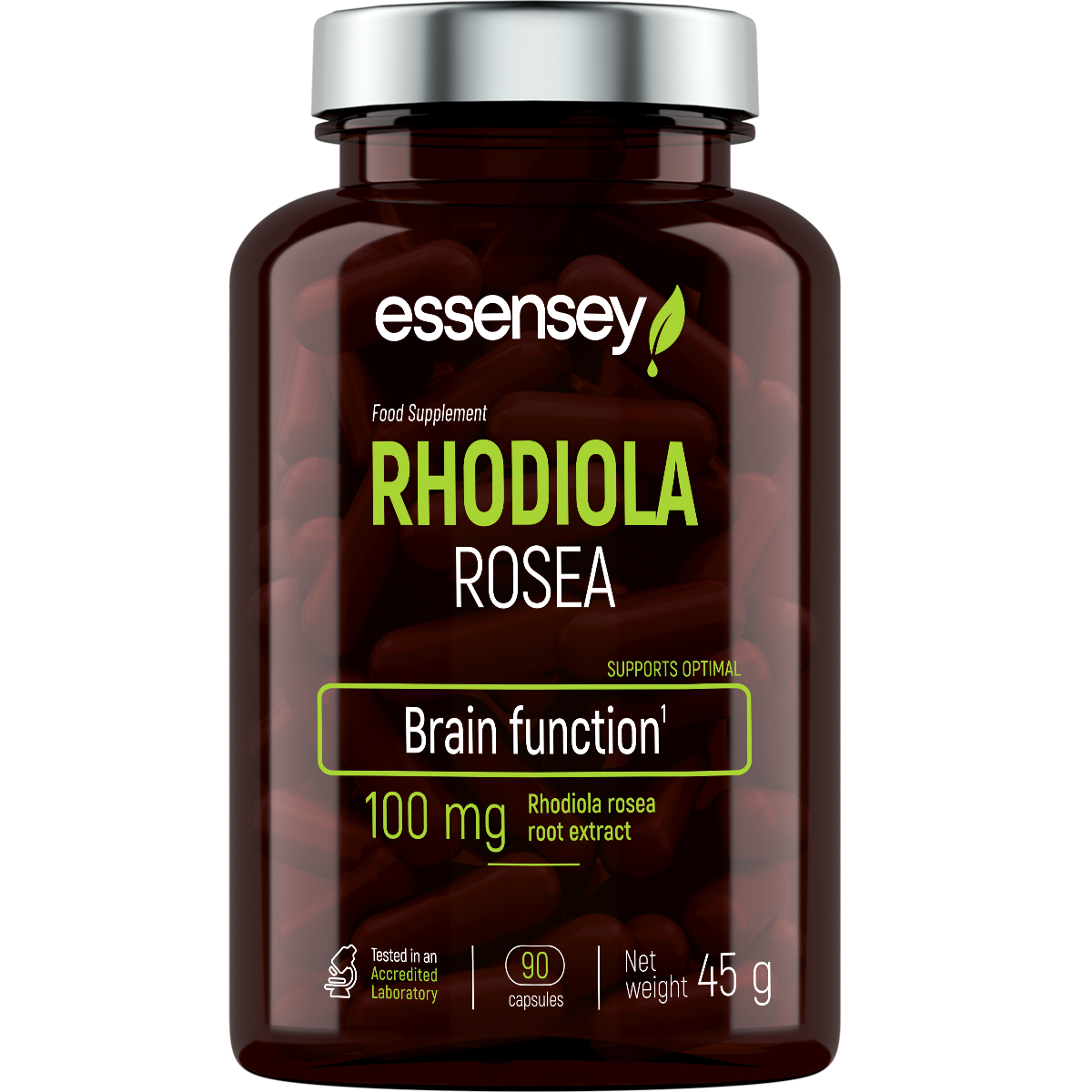 Rhodiola Rosea Essensey 90 cápsulas | Extracto vegetal