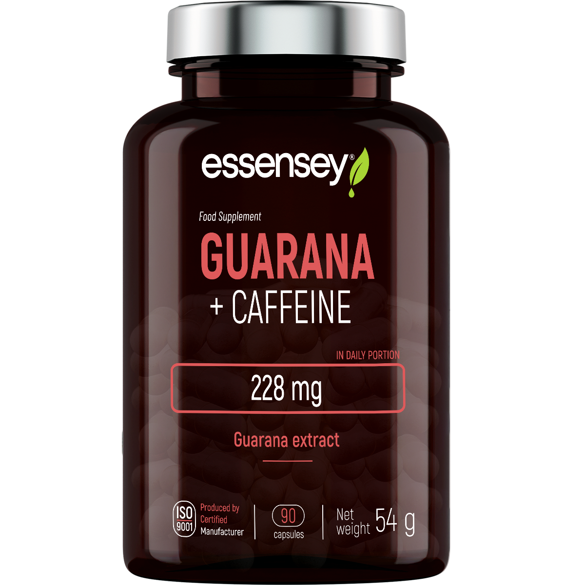 Guaraná + Caffeine Essensey | Energía Natural Diaria