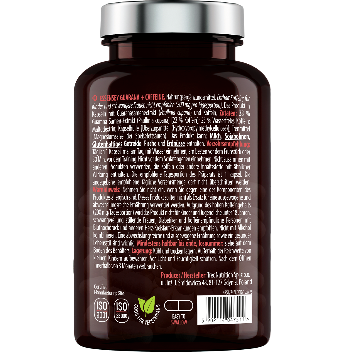 Guaraná + Caffeine Essensey | Energía Natural Diaria
