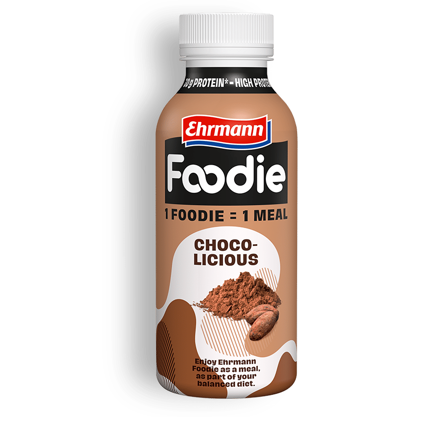 Ehrmann Foodie 400ml Chocolate | Bebida con 30g de Proteína