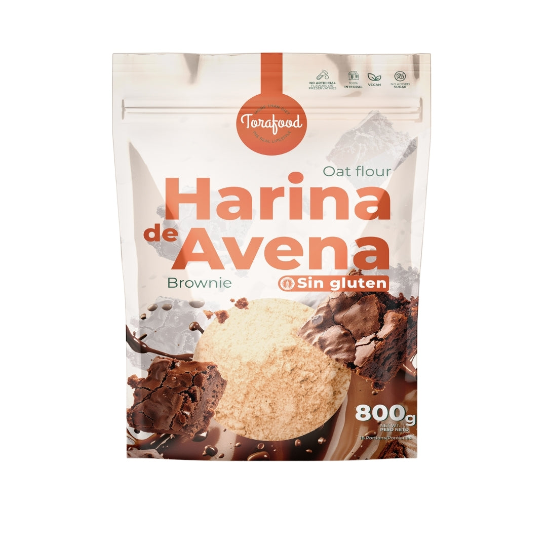 Harina de Avena Sin Gluten 800 g Sabores | Torafood