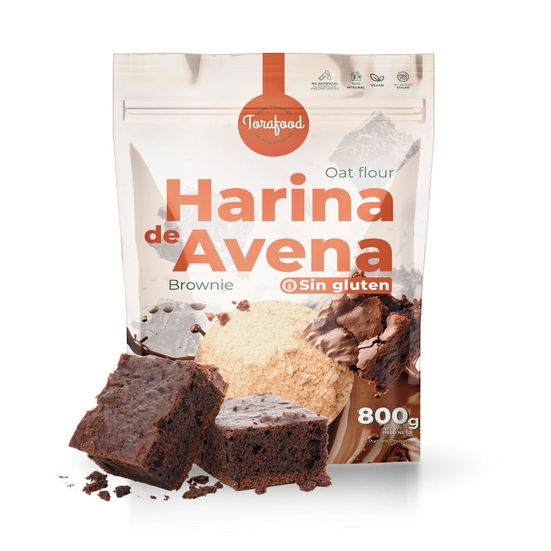Harina de Avena Sin Gluten 800 g Sabores | Torafood