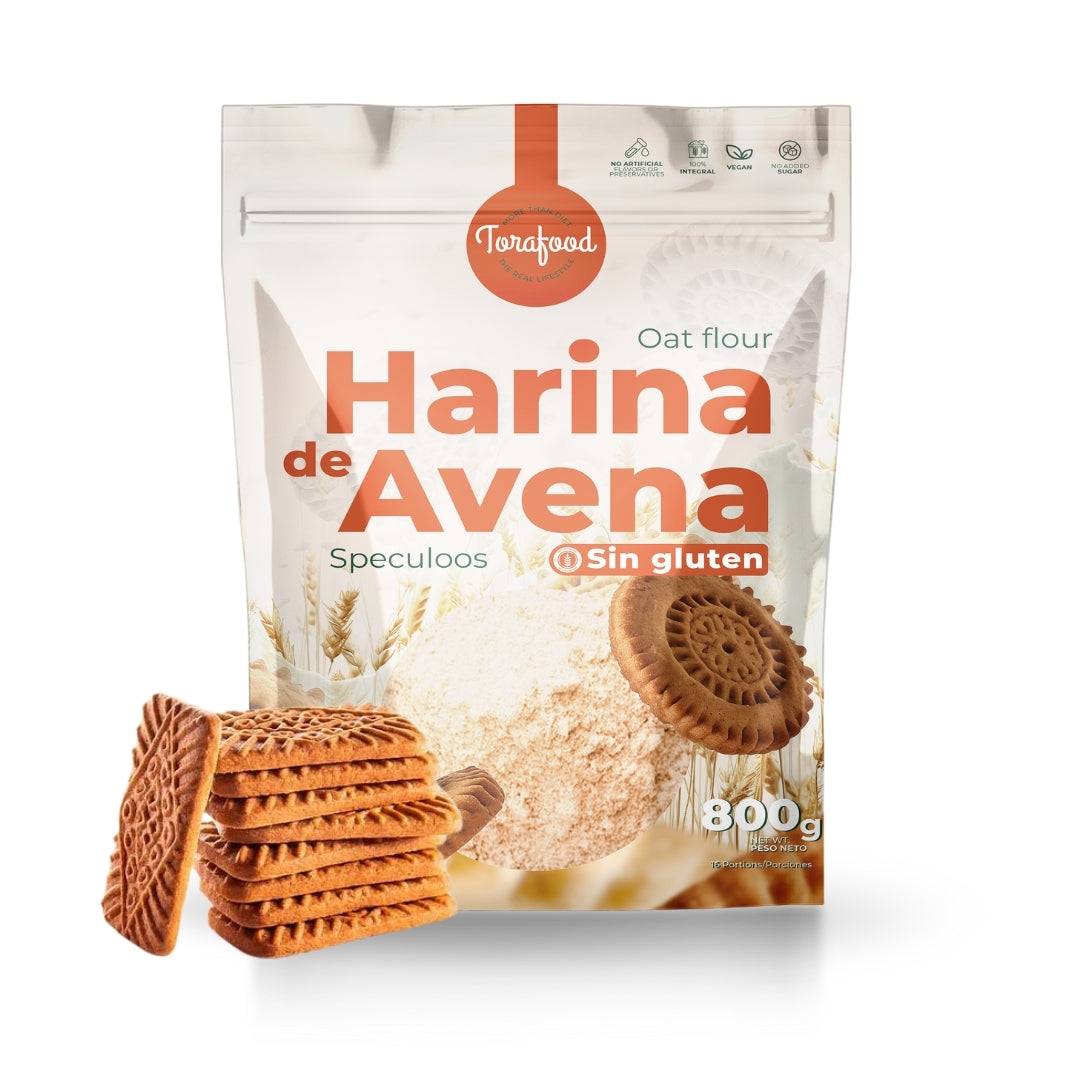 Harina de Avena Sin Gluten 800 g Sabores | Torafood