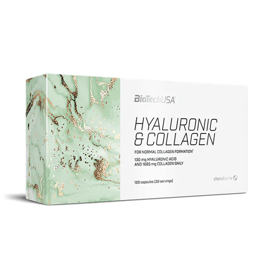 Hyaluronic & Collagen BiotechUSA 120 caps