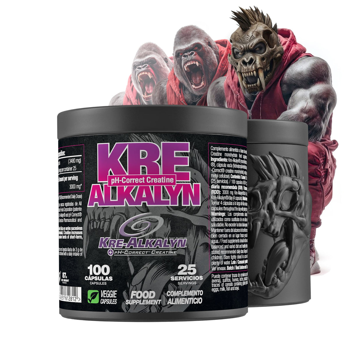 Kre-Alkalyn Zoomad Labs 100 cápsulas