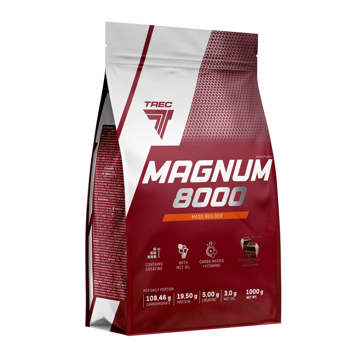 Magnum Gainer 8000 Trec1 kg | Gainer Proteína y Carbohidrato
