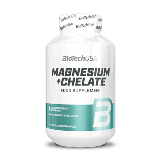 Magnesium + Chelate BiotechUSA 60 caps