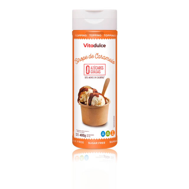 Sirope de Caramelo Vitadulce 400 g | Sirope Sin Azúcar