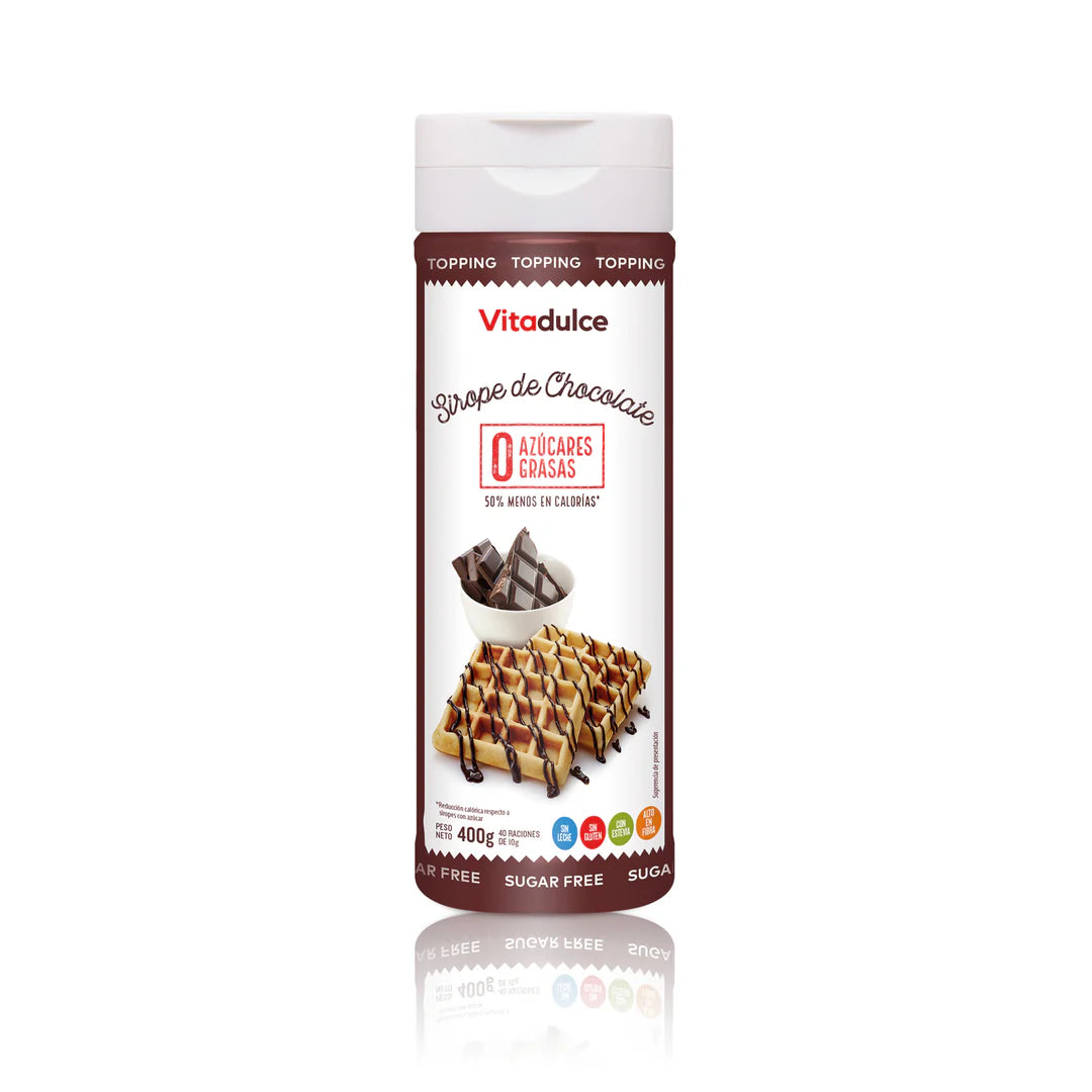 Sirope de Chocolate Vitadulce 400 g | Sirope Sin Azúcar