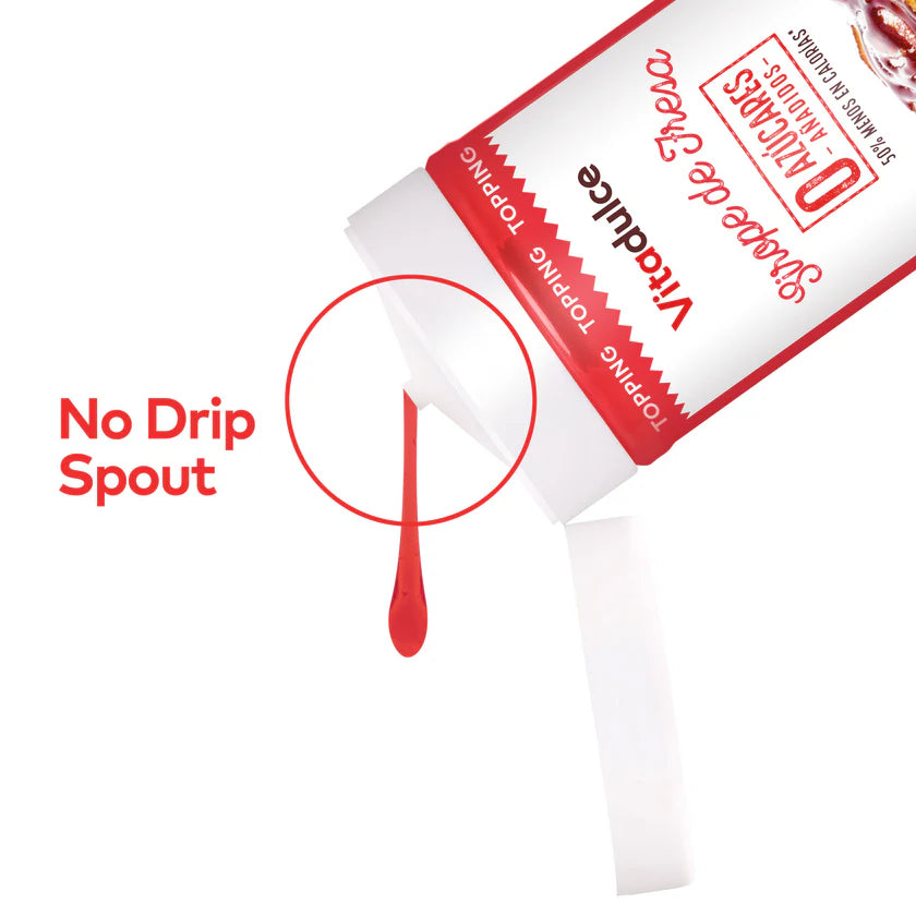 Sirope de Fresa Vitadulce 400 g | Sirope Sin Azúcar