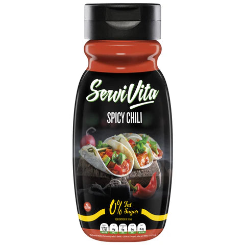 Salsa Zero Picante 320 ml | Servivita Sin Azúcar