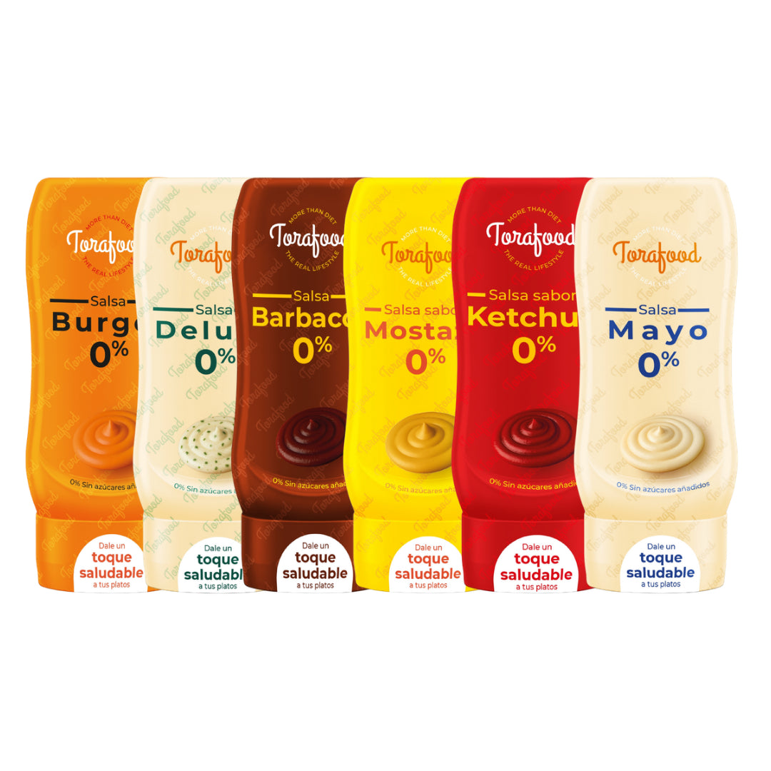 Pack 6 Salsas Zero 330 ml | Torafood