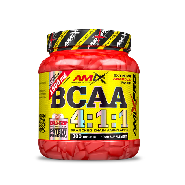 BCAA 4:1:1 300 tabletas | Aminoácidos Amix Pro