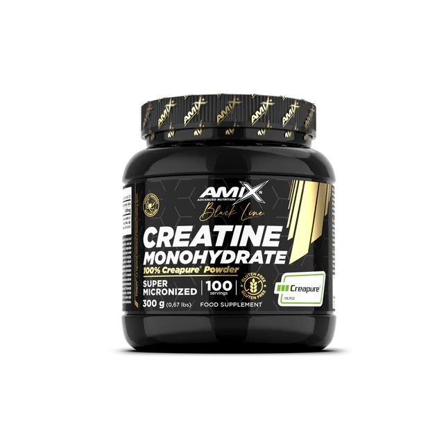 Creatina Creapure Amix BlackLine 300 g | Creatina en Polvo